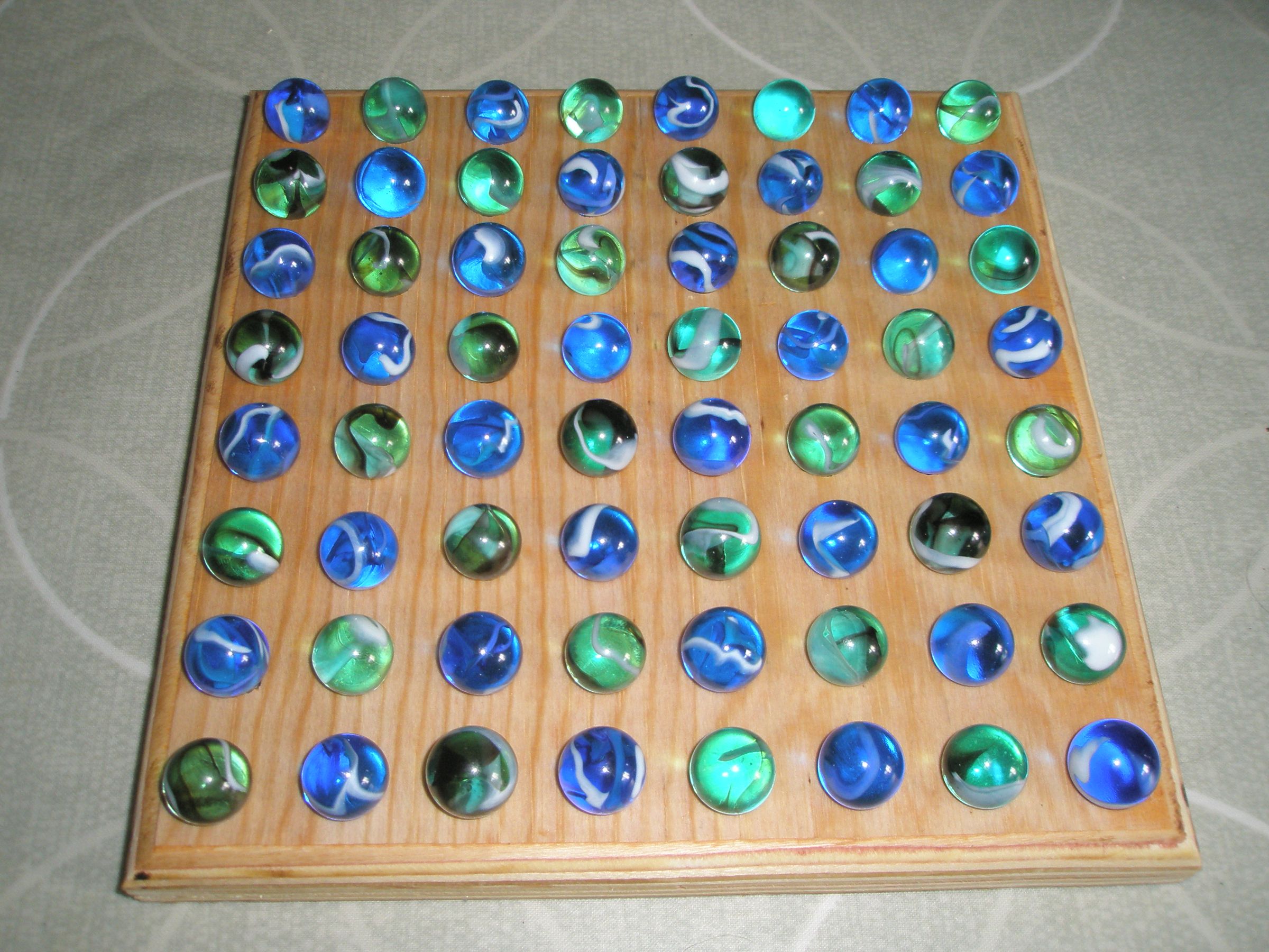 How to Make a Konane Game Board