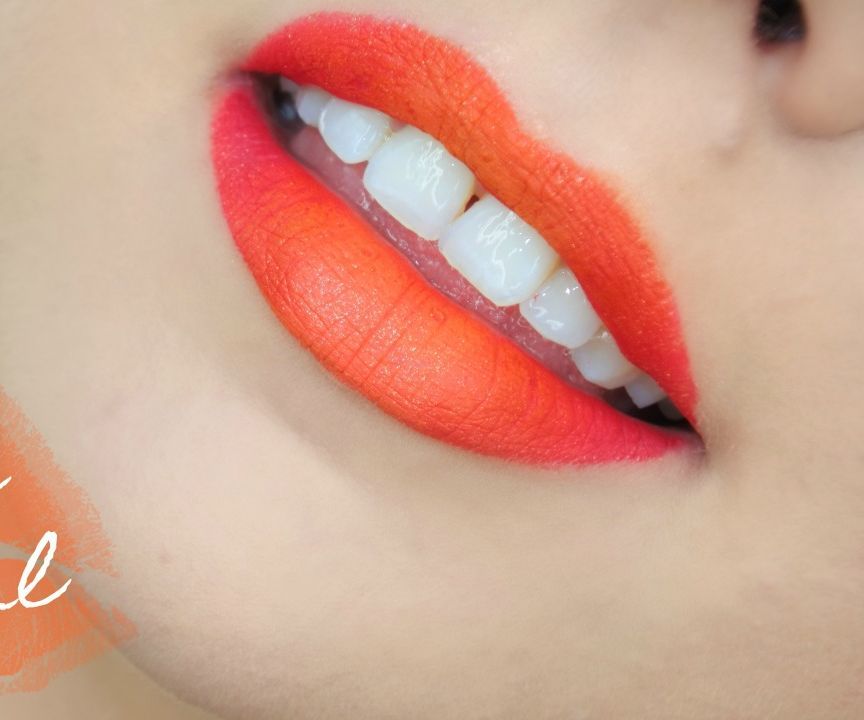Orange Ombre Lip