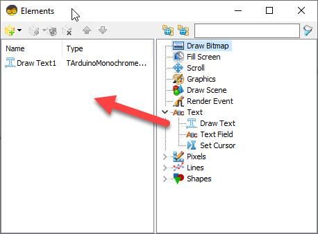 In Visuino Set Components photo 2