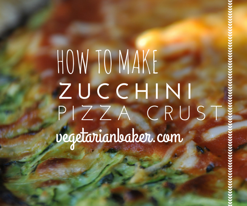 How to Make Zucchini Pizza Crust | Gluten-Free