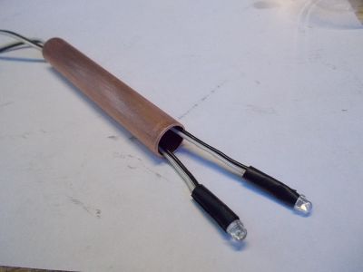 Glue the LED's to the Light Bulbs 