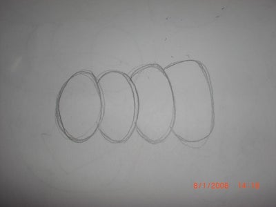 MAKE THE OUTLINE OF THE LETTERS