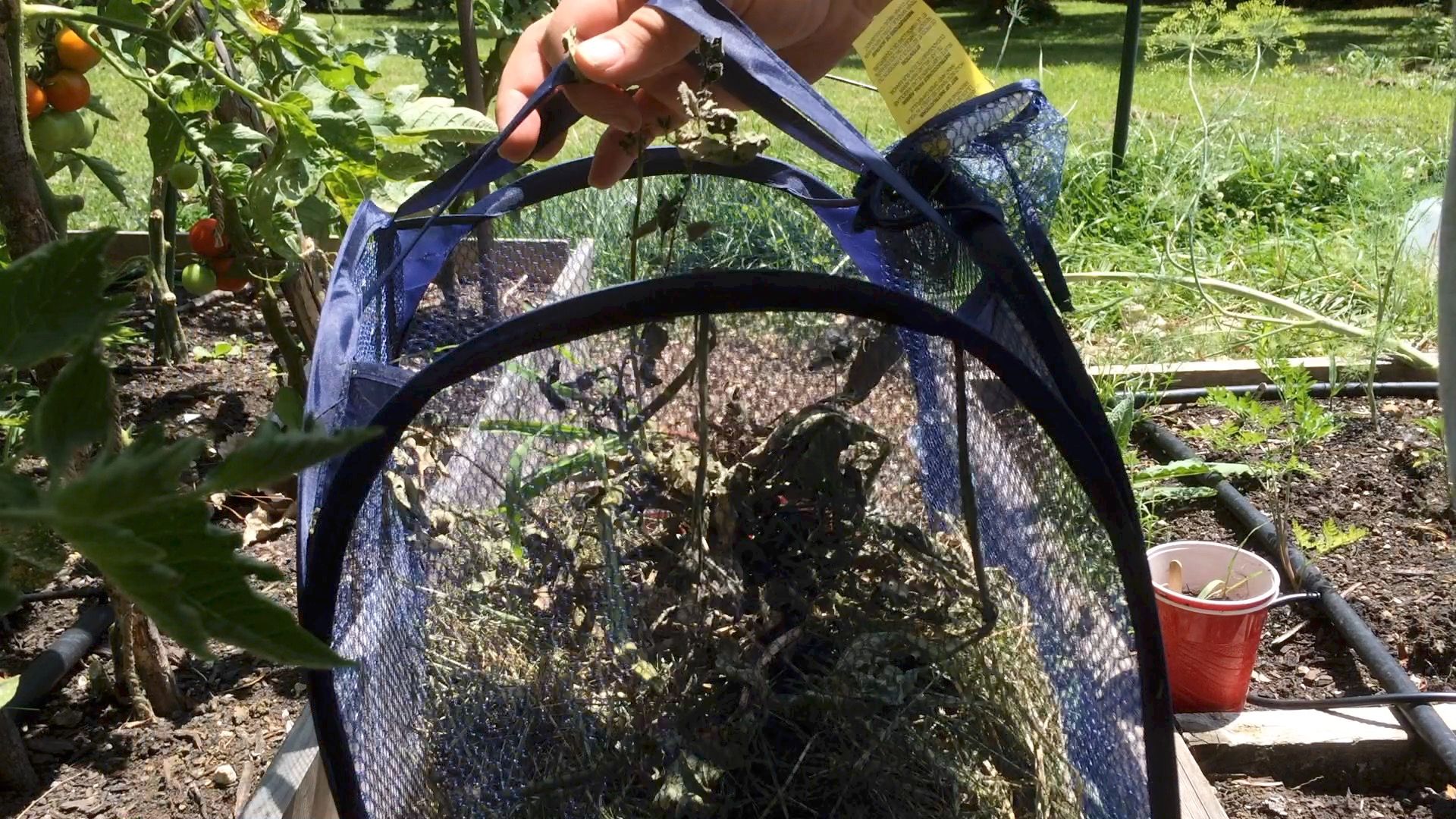 3 Ways to Use a Pop Up Hamper in the Garden 3 Steps (with Pictures