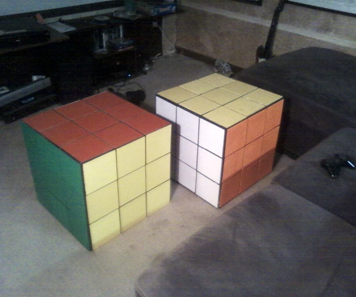 Rubiks Cube Coffee Tables Instructables