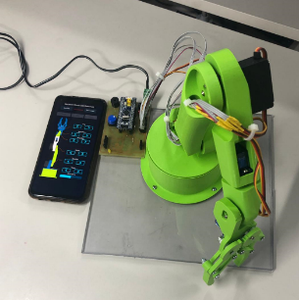 STM32 Robot Arm With Smartphone Control