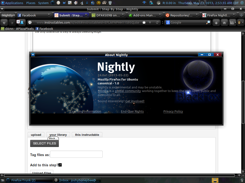 Get Firefox Nightly and Thunderbird Daily, or Aurora and Earlybird in Ubuntu