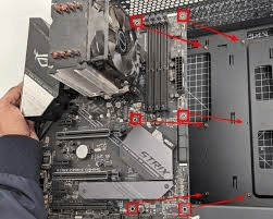 Putting the Motherboard in the Case