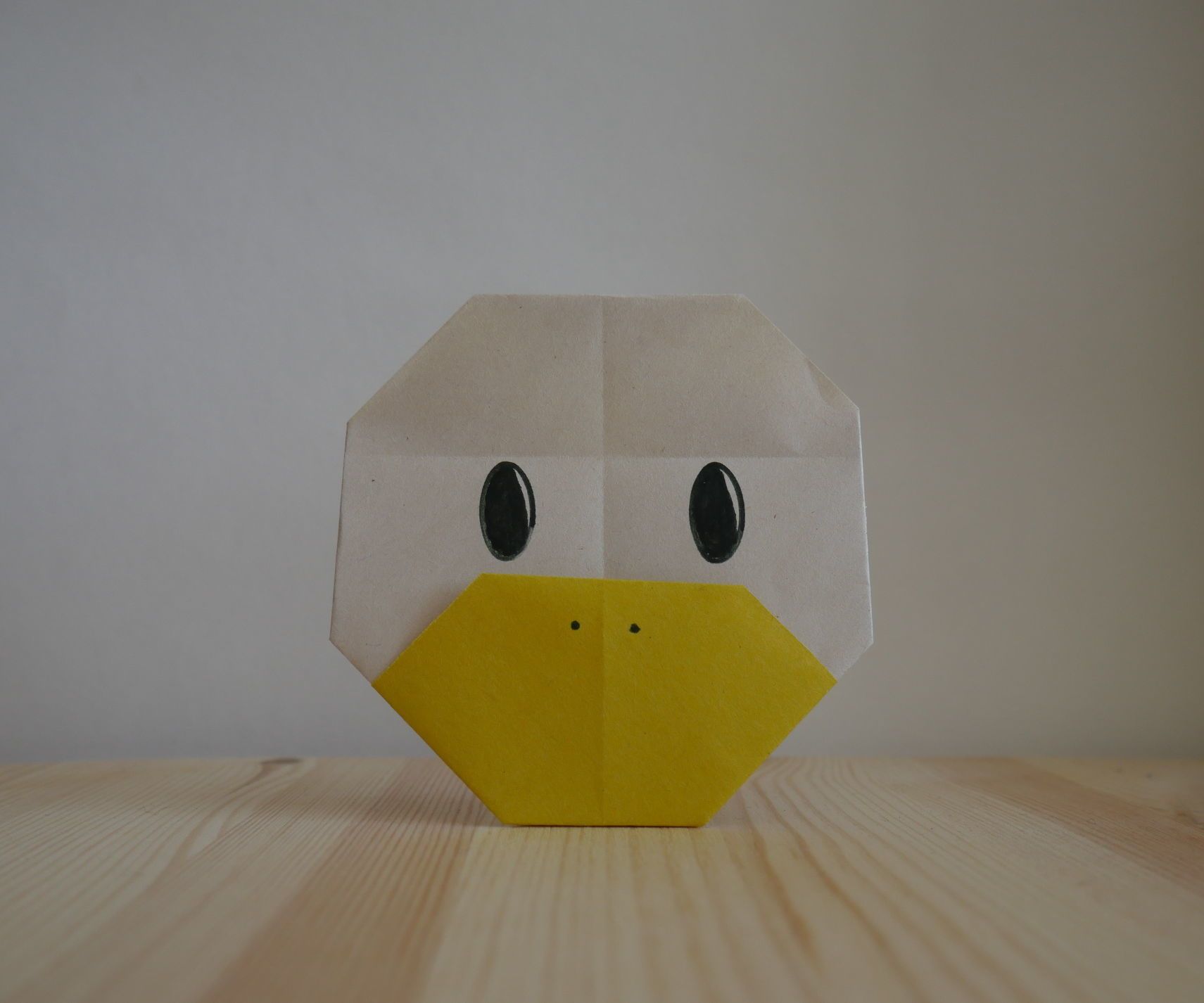 Origami. How to Make a Duck
