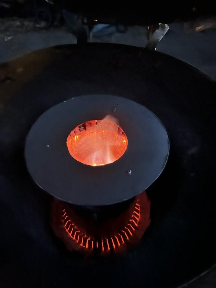 Pyrolytic Burner for KAMADO Keg