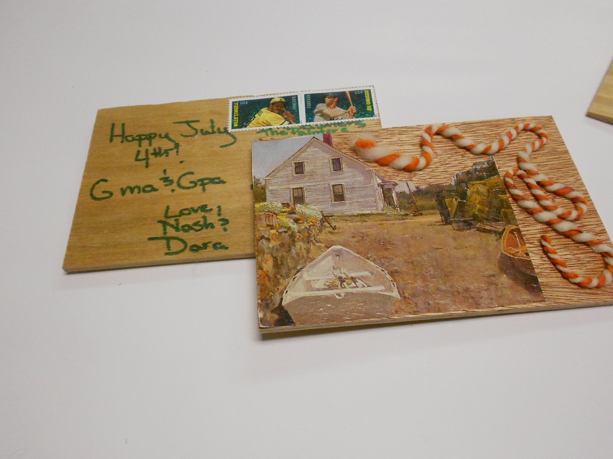 Wooden Postcards