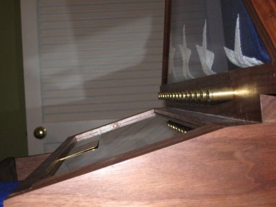 Military Flag Memorial Case