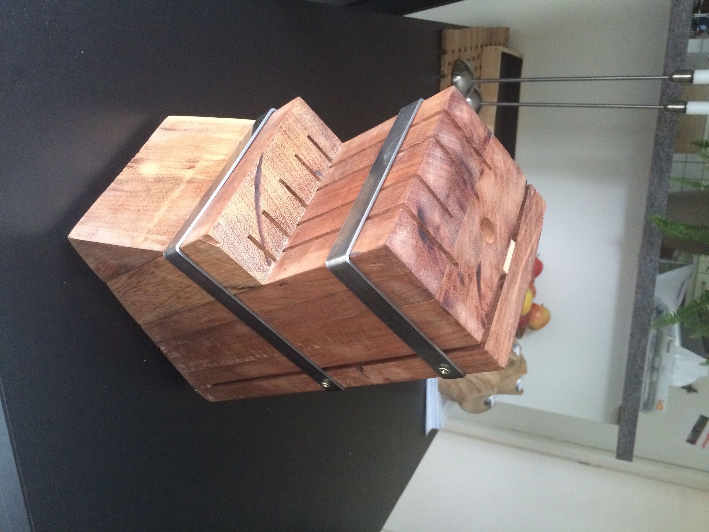 Knives Holder Block (with Pictures) Instructables