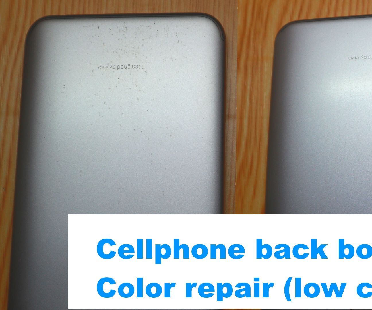 How to Remove White Spot From Cellphone Back Body
