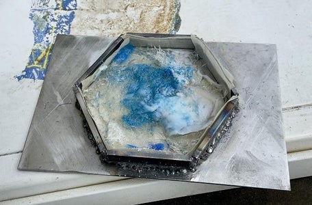 Hexagon HDPE Press Base