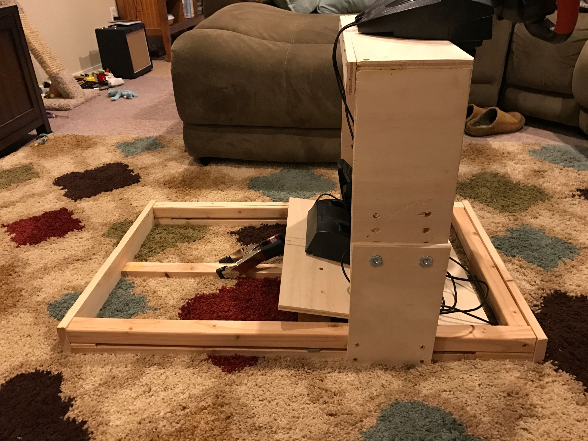 Adjustable Racing Wheel Stand and Seat : 3 Steps (with Pictures ...