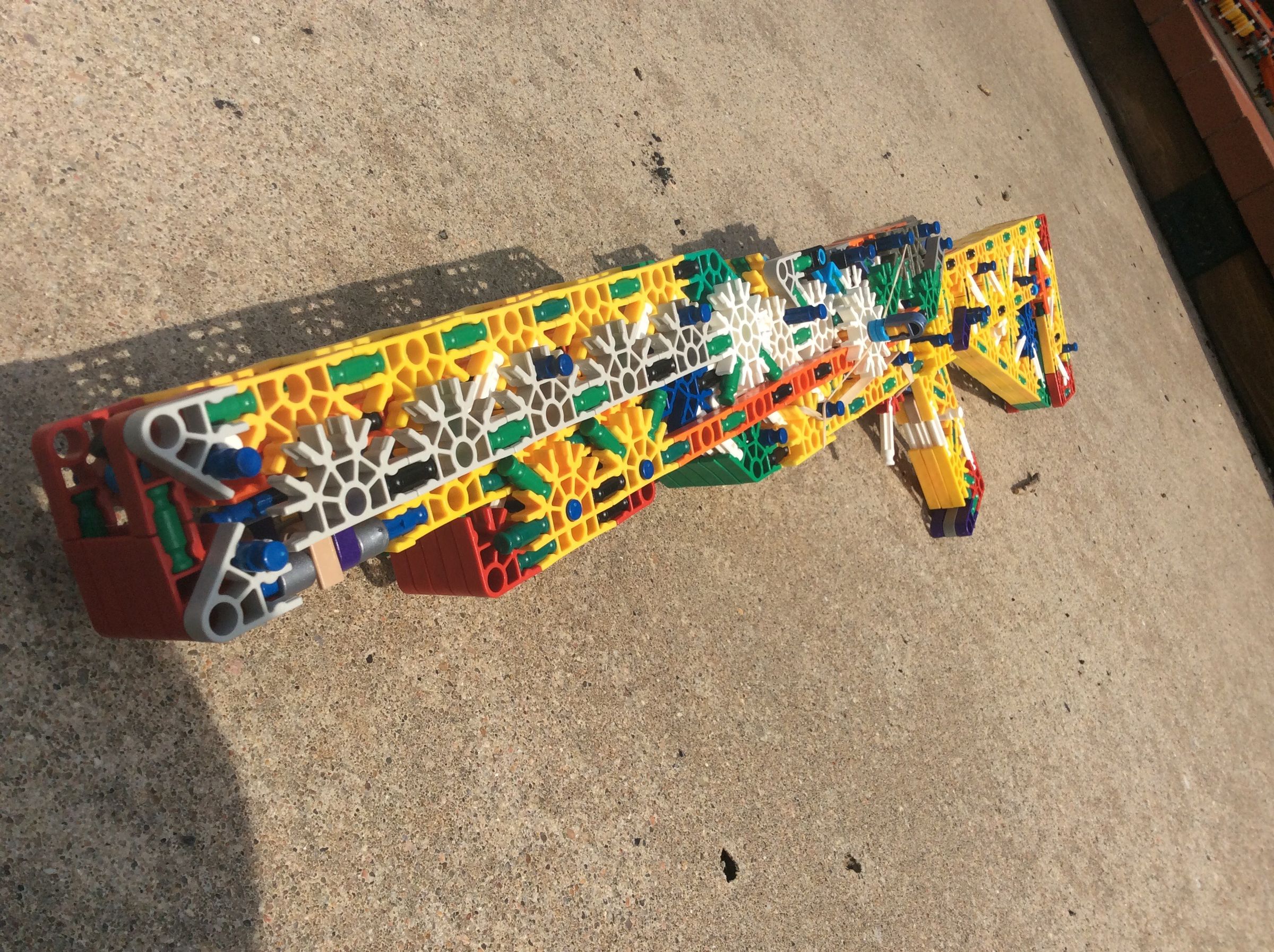 Pump-Action BMK Rifle