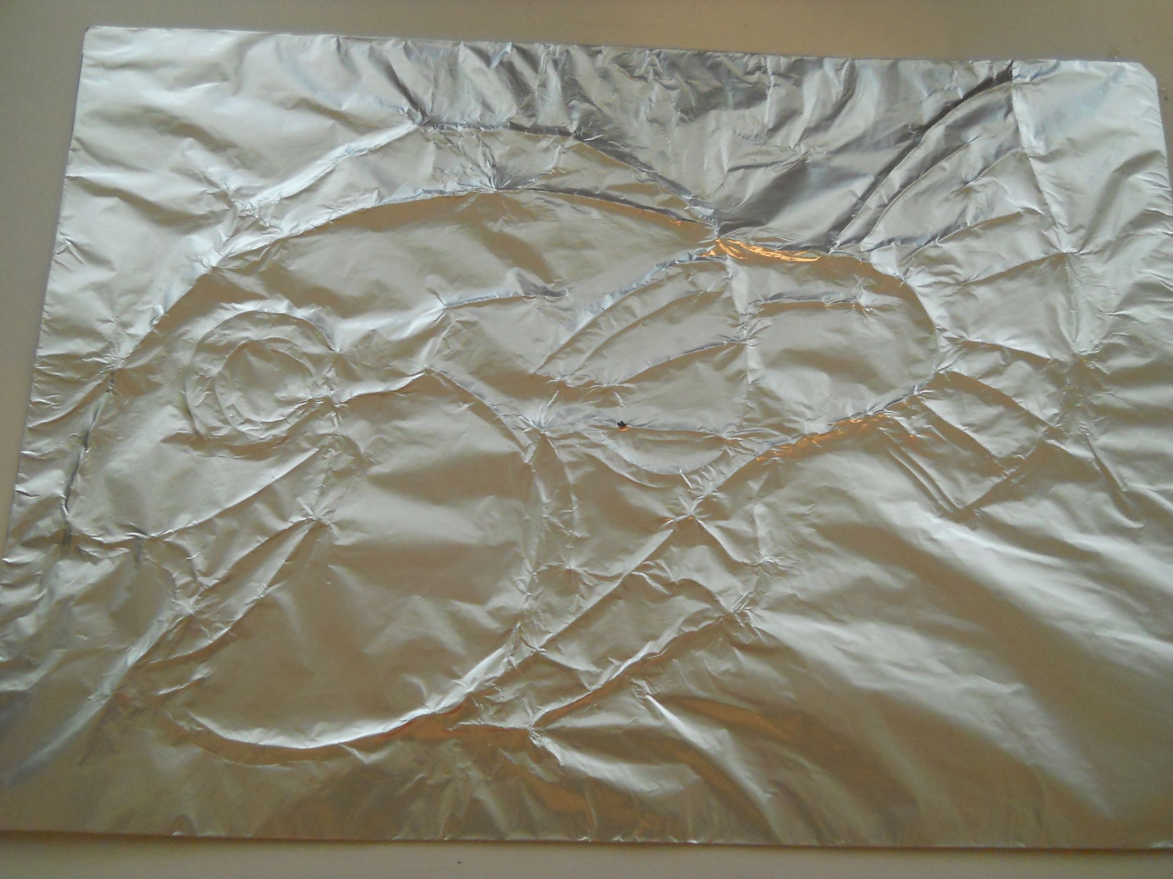 Aluminum Foil Embossed Picture Instructables