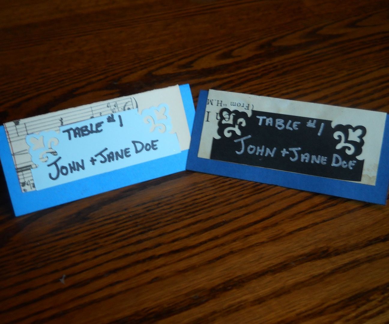DIY Bride Guide: Music Themed PlaceCards