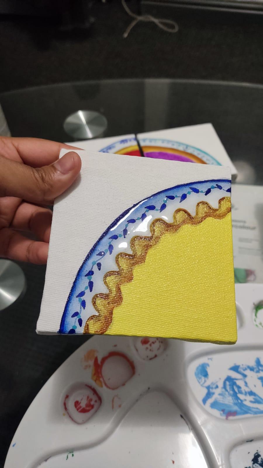 Ceramic Glaze Effect Using UV Resin