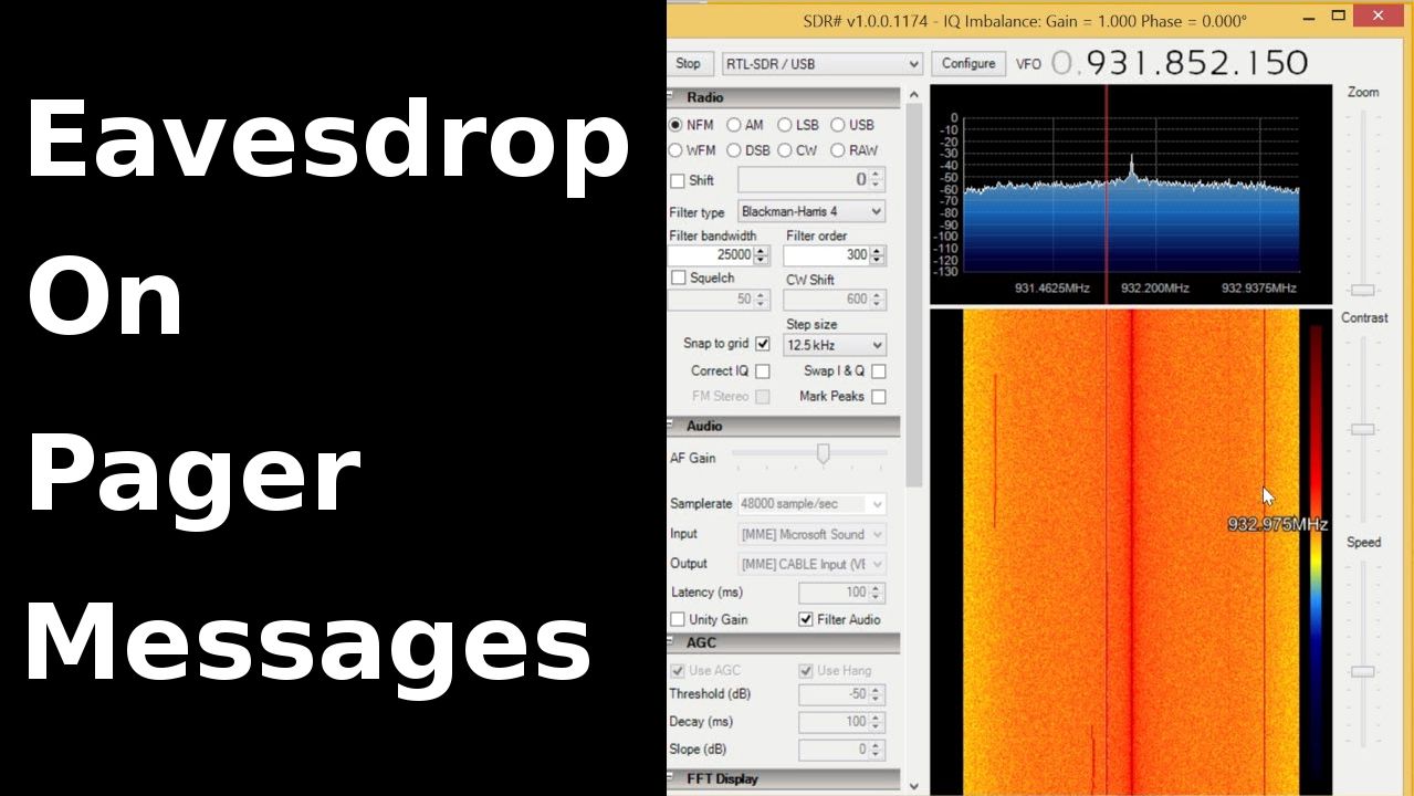 Eavesdrop on Pager Messages With RTL SDR