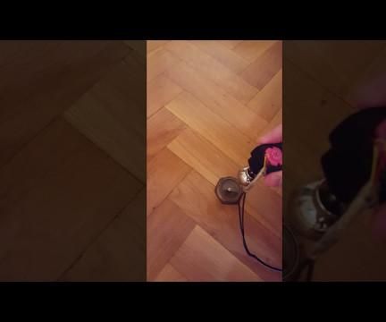 Spinning Compass Under Rotating Magnetic Device Influence