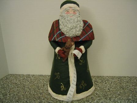 Papier Mache Santa Claus