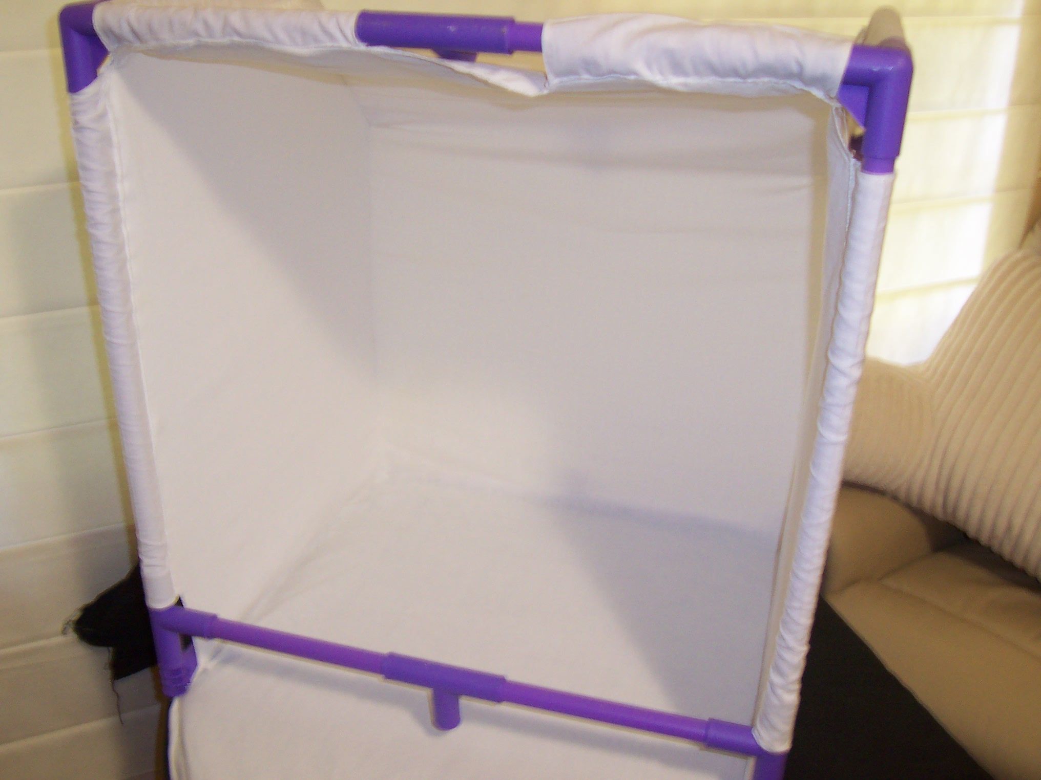 How I Turned a Soccer Goal into a Light Tent.