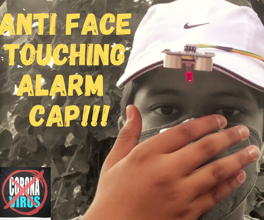 I Made a Cap That Doesn't Allows to Touch Your Face!!! 
