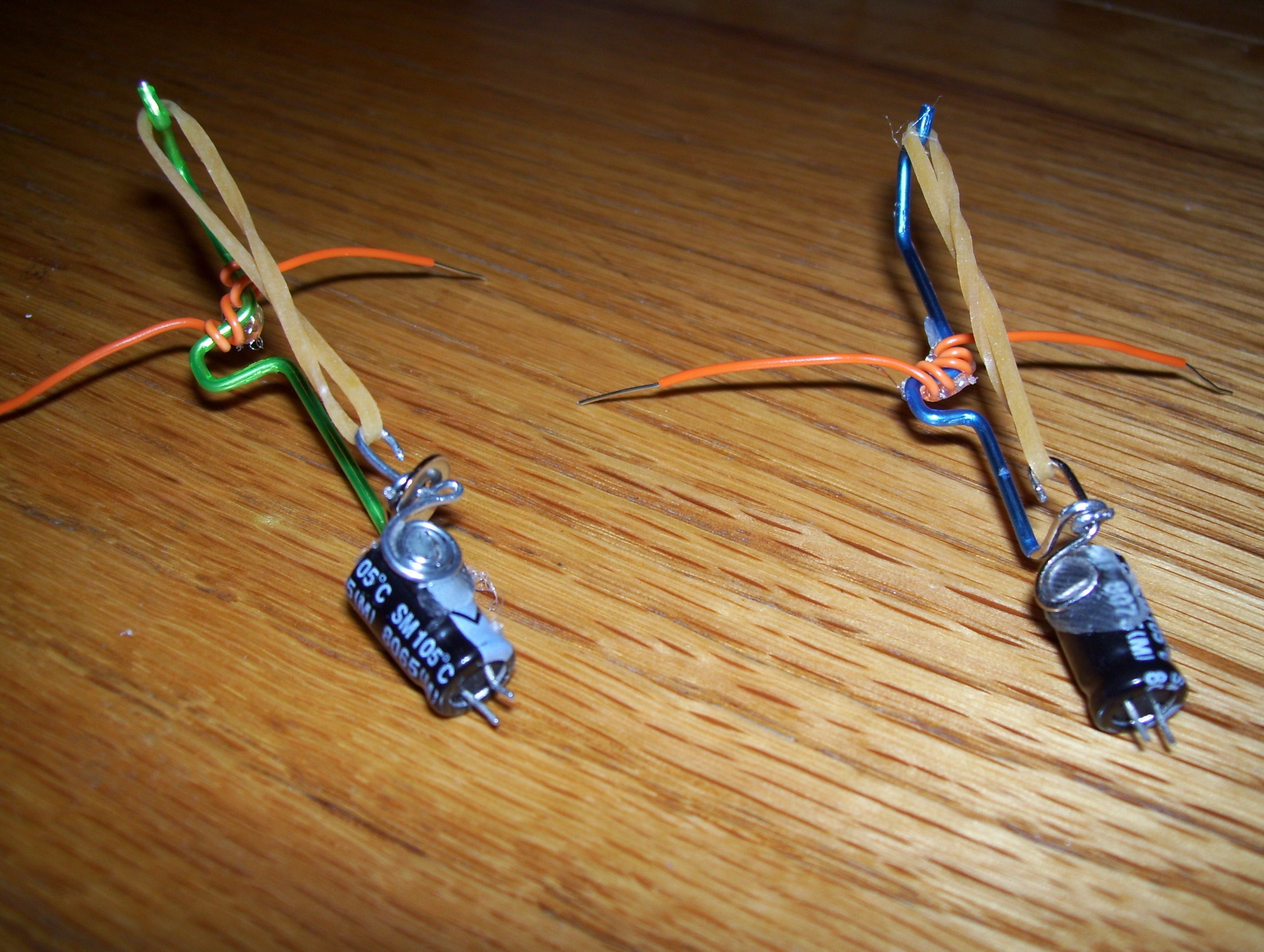 Rubber-Band Powered Bug