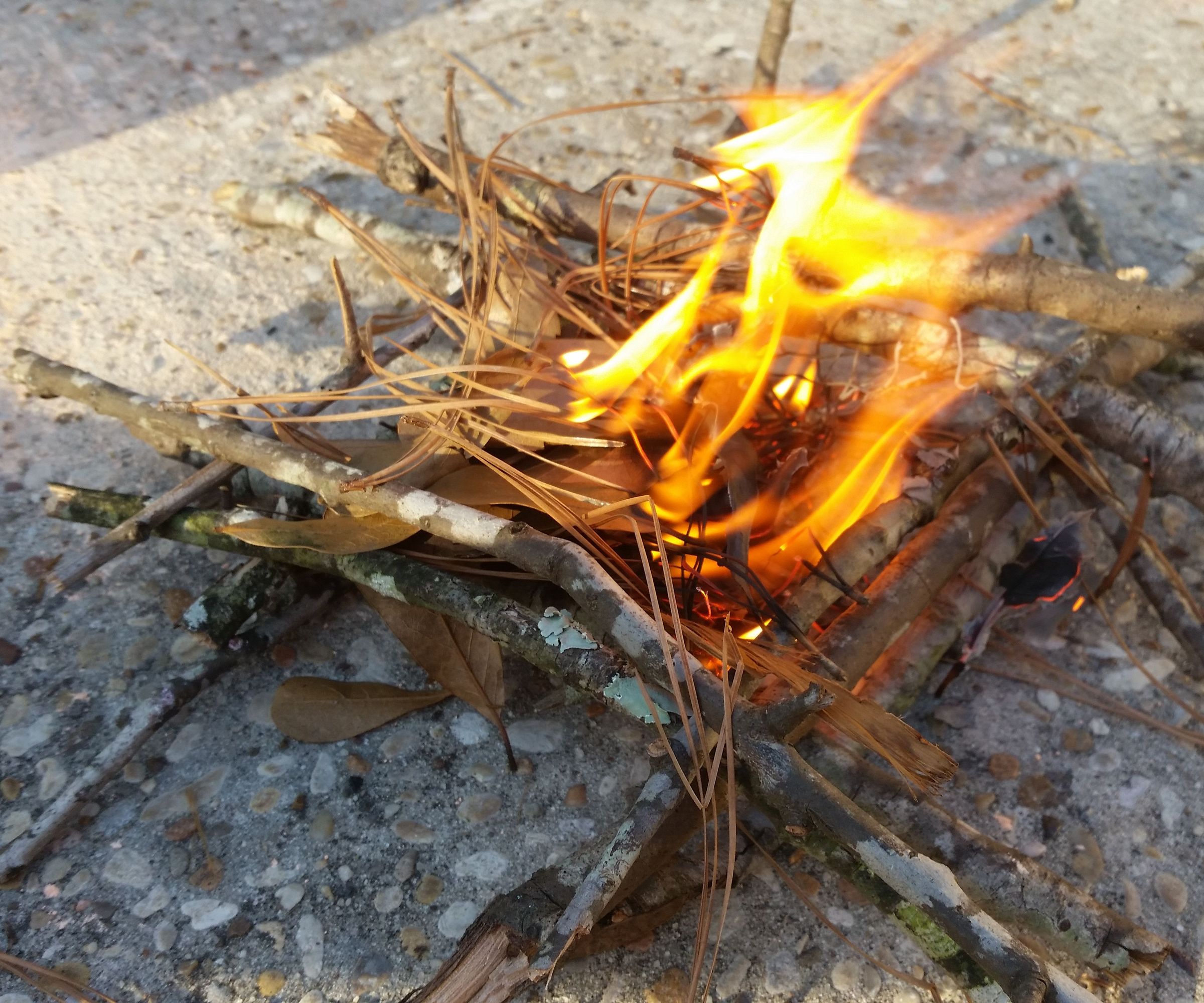 3 Different Ways to Build a Fire