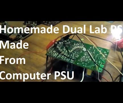 Dual Lab PSU With Protection Made From Computer PSU