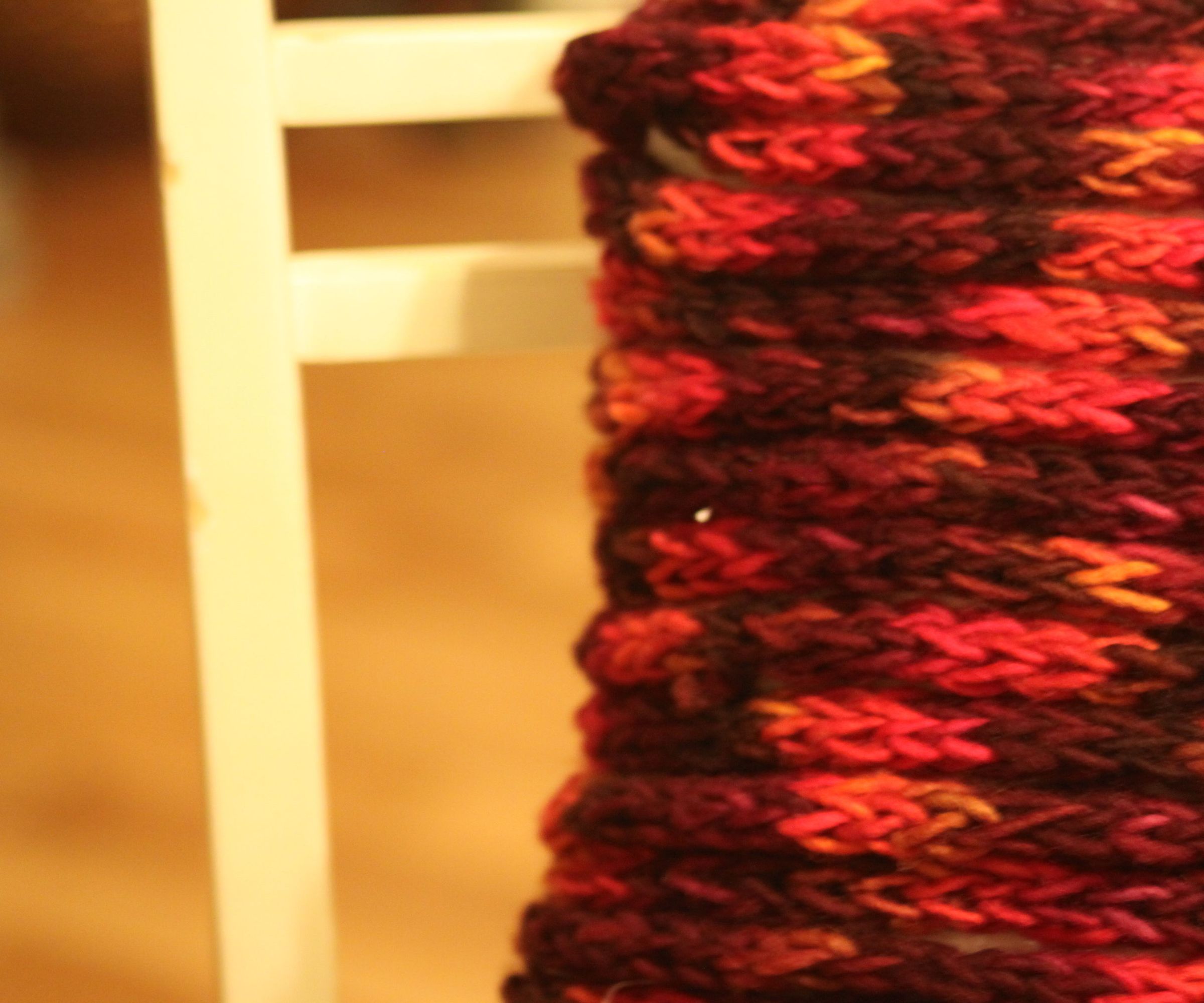 How to Make a Finger Knit Pillow Case