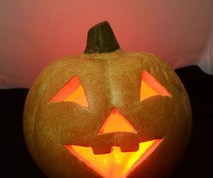 DIY LED Pumpkin Light
