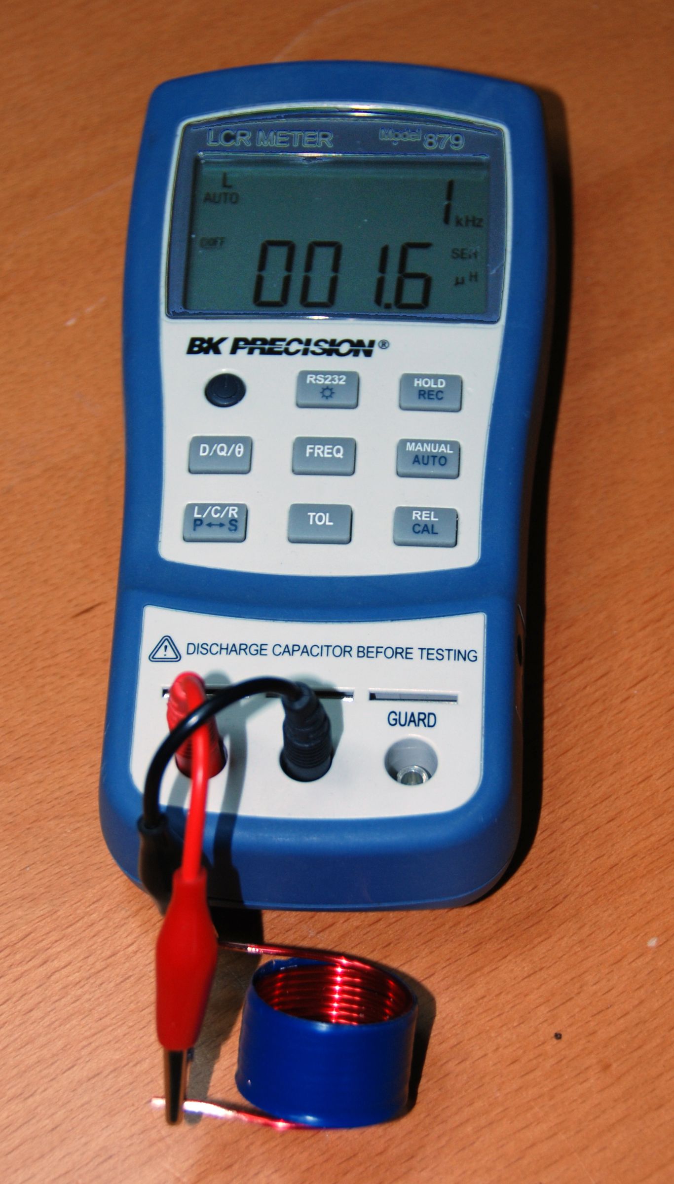 Make a 1-2 uH Output Air Core Inductor for Audio Amplifier