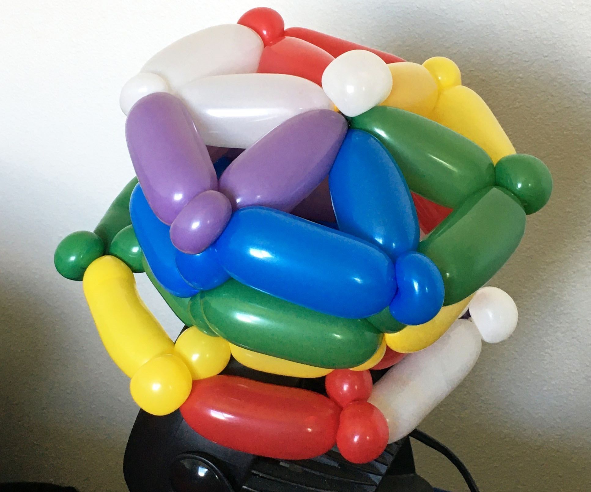 Animal Crossing Rainbow Balloon Hat 5 Steps (with Pictures