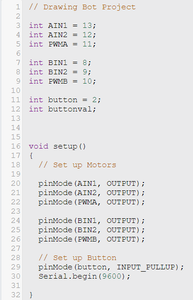 Final Code Set Up