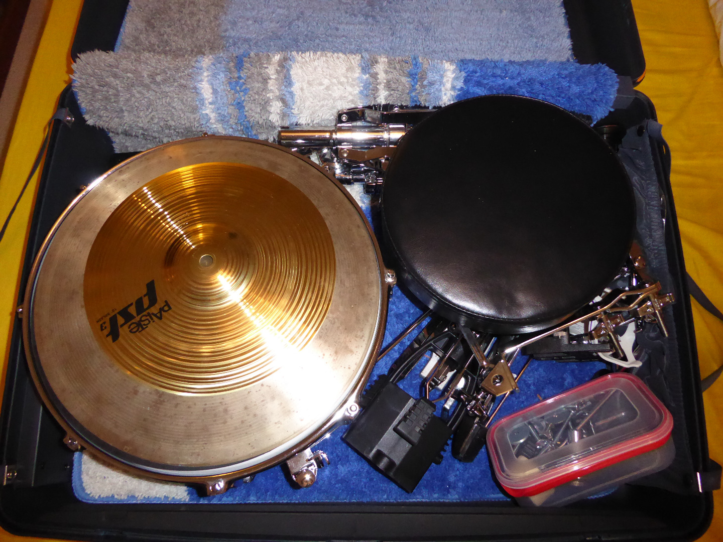 Suitcase Drum Set Instructables