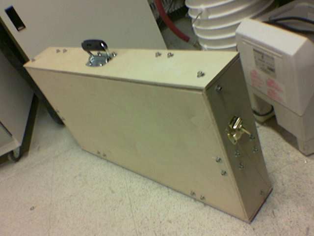 Wooden Pedalbox for Rock Shows