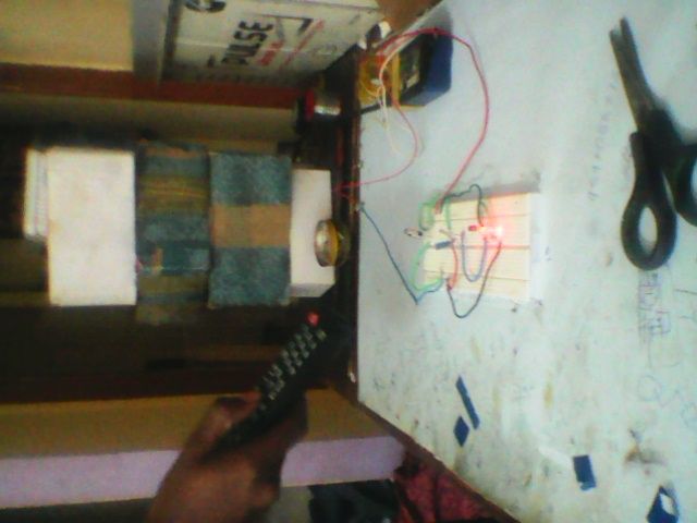 REMOTE CONTROL ANY APPLIANCES USING TSOP