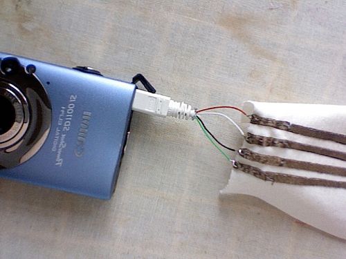USB Stretchy Fabric Connection