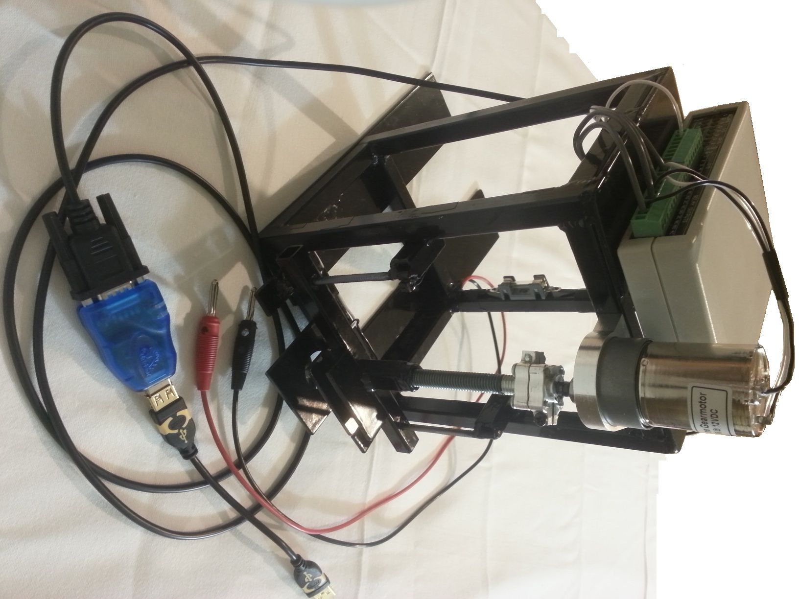 Standing Linear Actuator; powered by Modtronix
