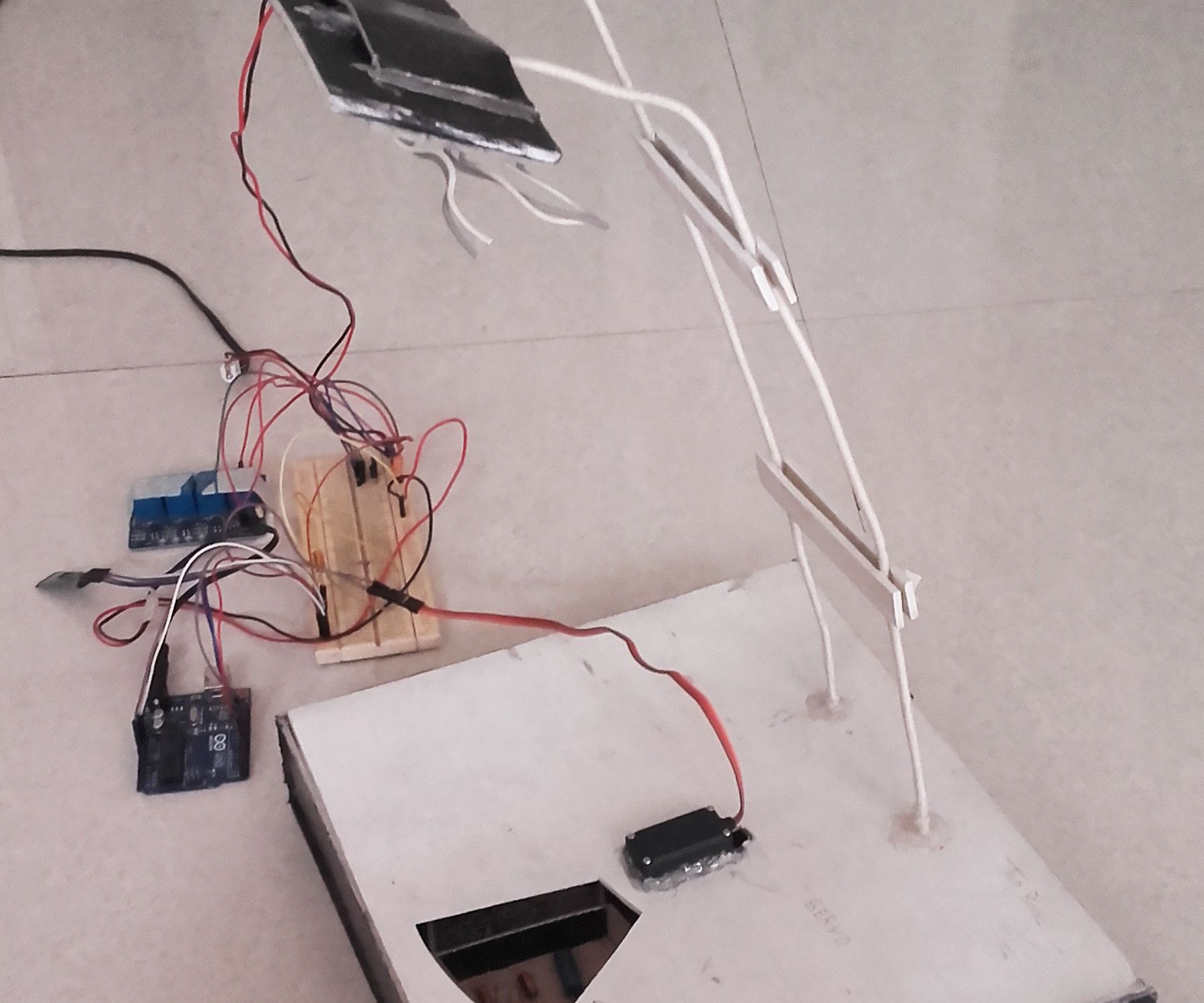 Voice Control Storage in a Table Lamp !