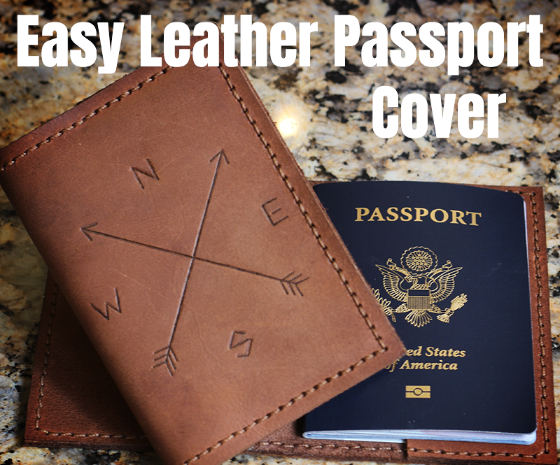 Easy Leather Passport Cover