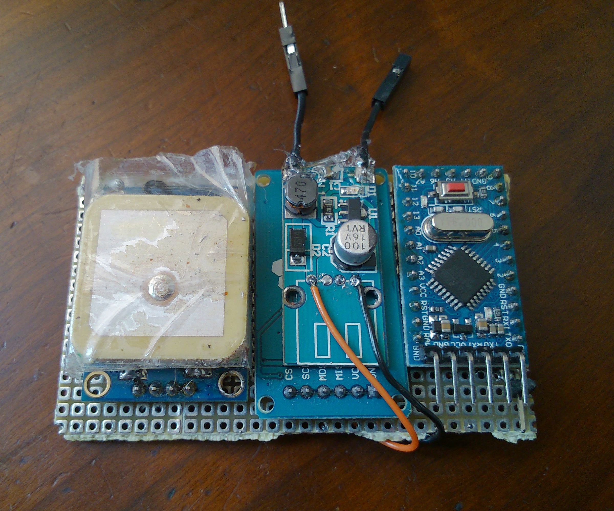 GPS Data Logger for Road Runners