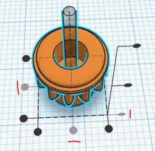 Designing Beyblade Gear in Tinkercad
