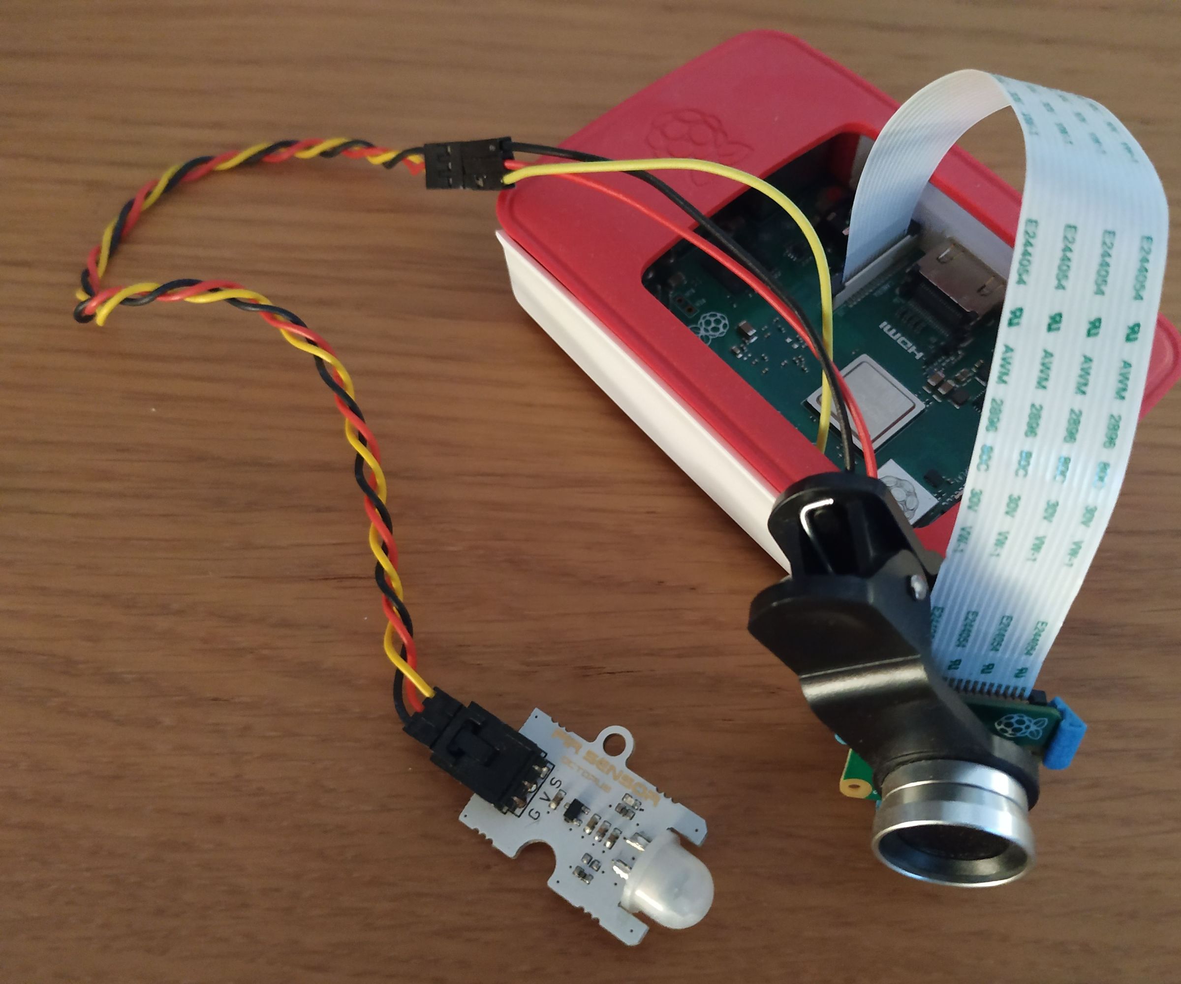Raspberry Pi DIY Remote Intruder Detector System With Telegram