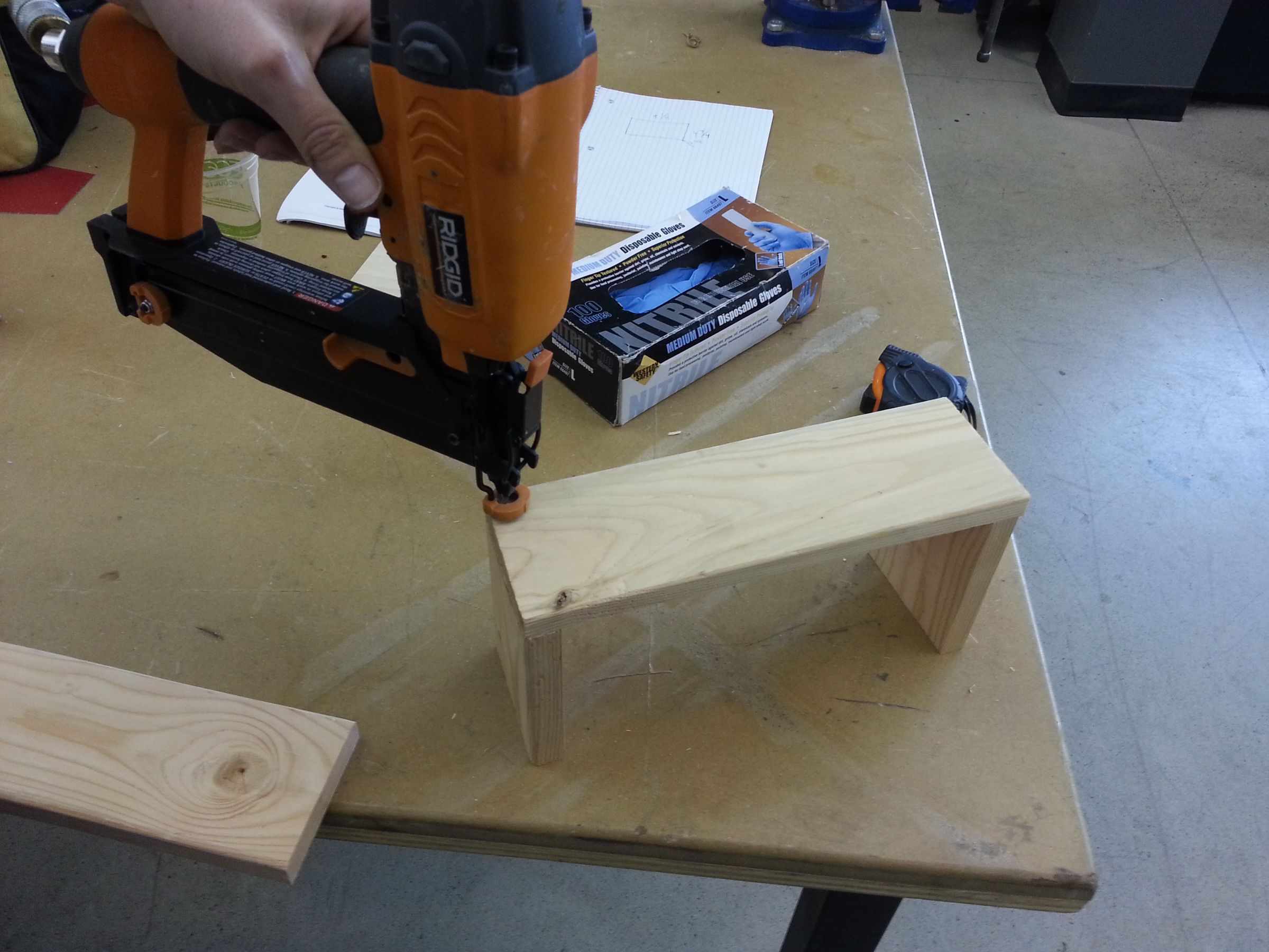 How to Make a Latex Glove Holder for a Pegboard 8 Steps Instructables