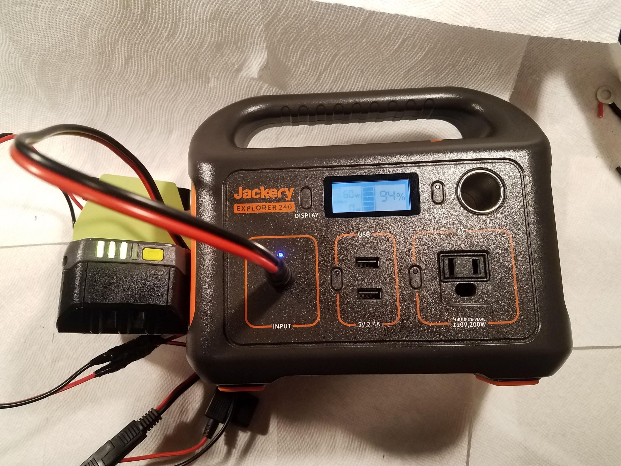 Expand Your Jackery Runtime Using Ryobi 18v One+ Batteries! No