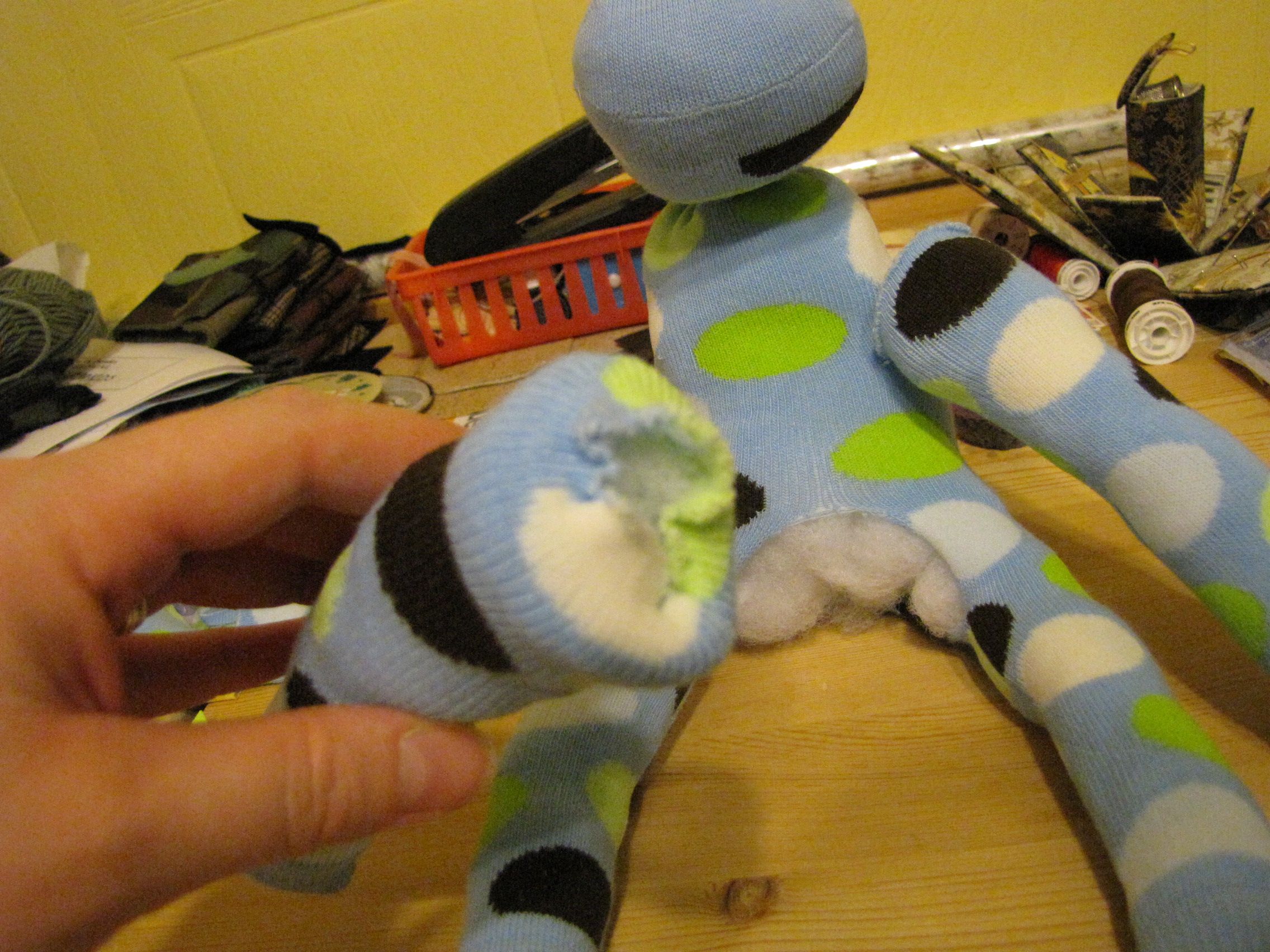Cute & Cuddly Sock Dog 11 Steps (with Pictures) Instructables