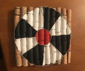 Step by Step Wine Cork Dartboard
